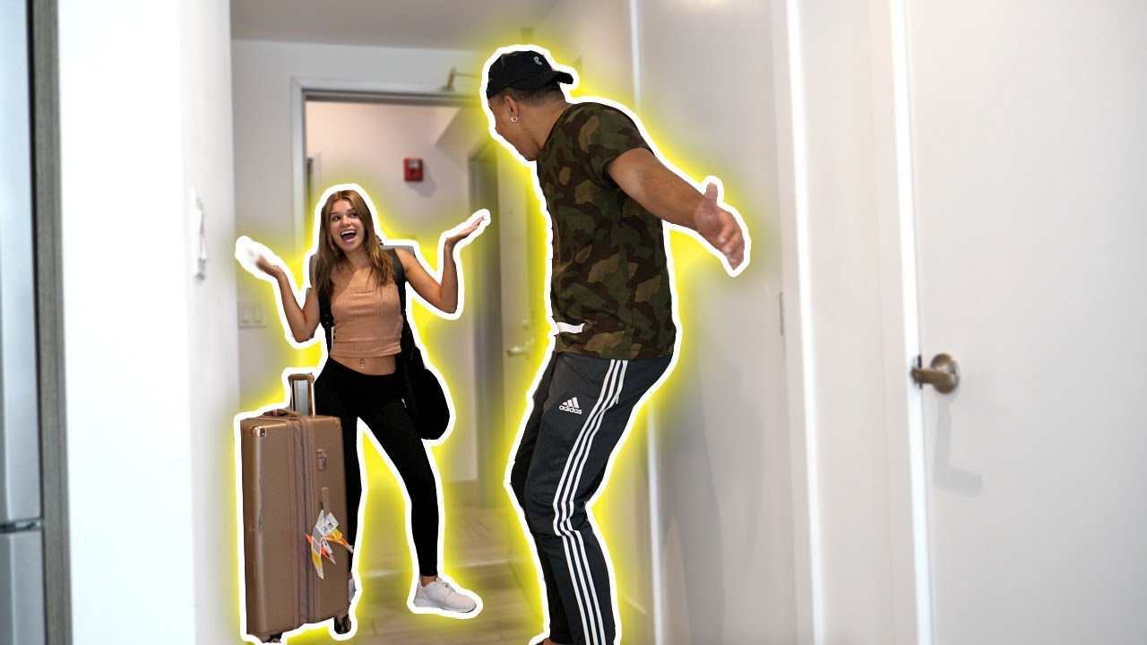 GIRLFRIEND SURPRISES ME AT CLOUT HOUSE *EMOTIONAL*