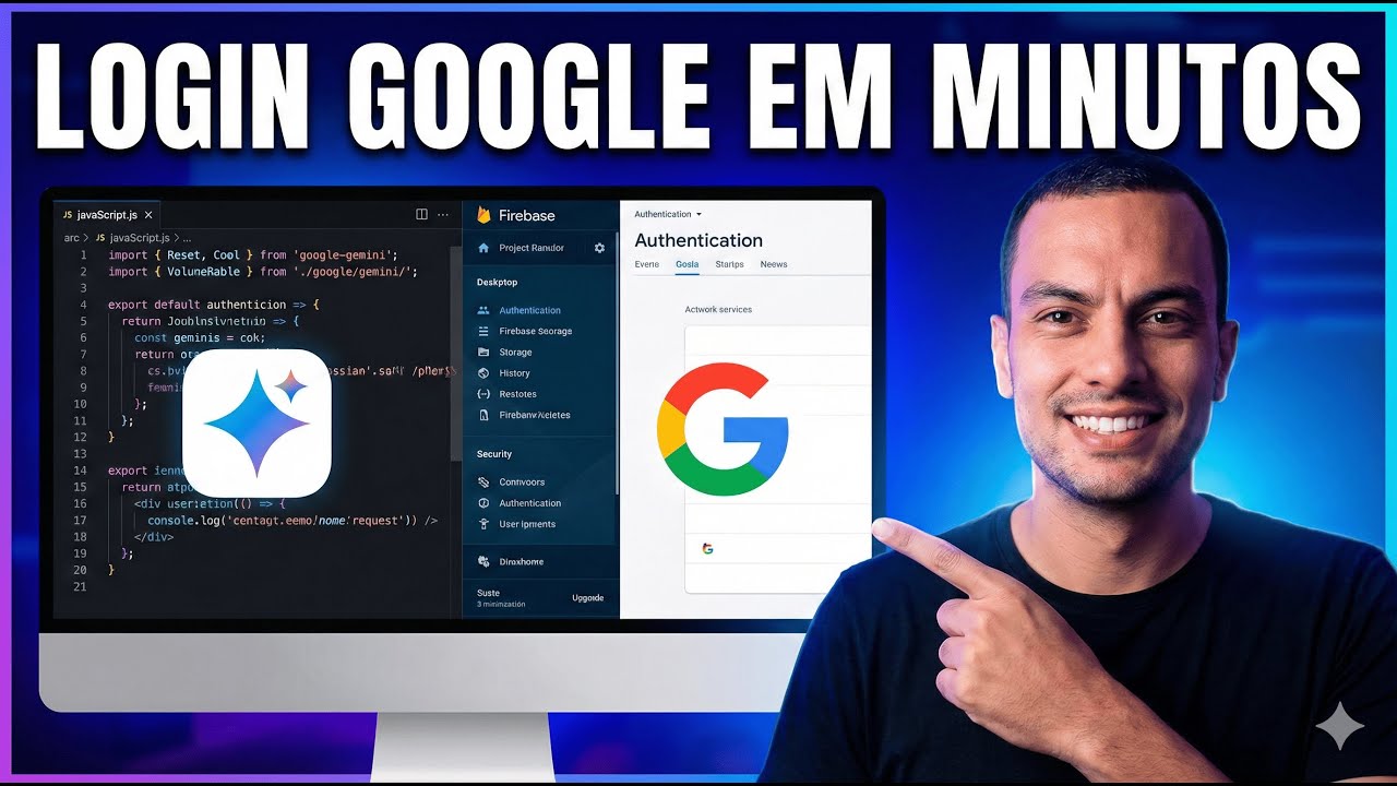 Transformei meu Site em um Web App com Login e Banco de Dados (usando IA)