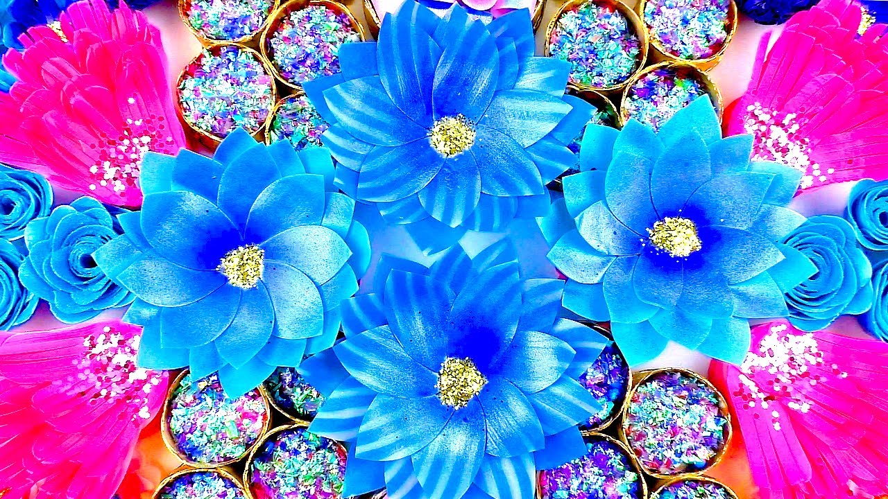 ASMR soap boxes with glitter and starch. Crushing soap roses and soap balls. Best asmr no talking!