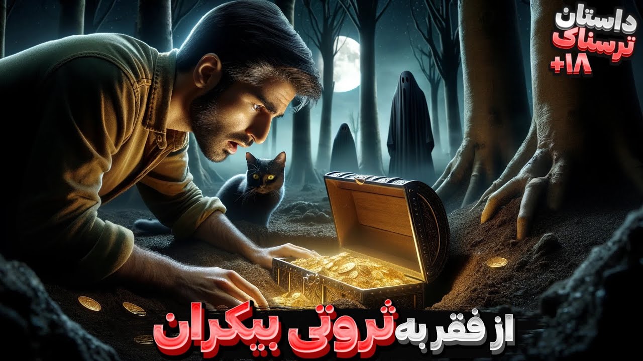 داستان ترسناک: از فقر به ثروتی بیکران | داستان پسری که گربه سیاهیو به خونش برد و…