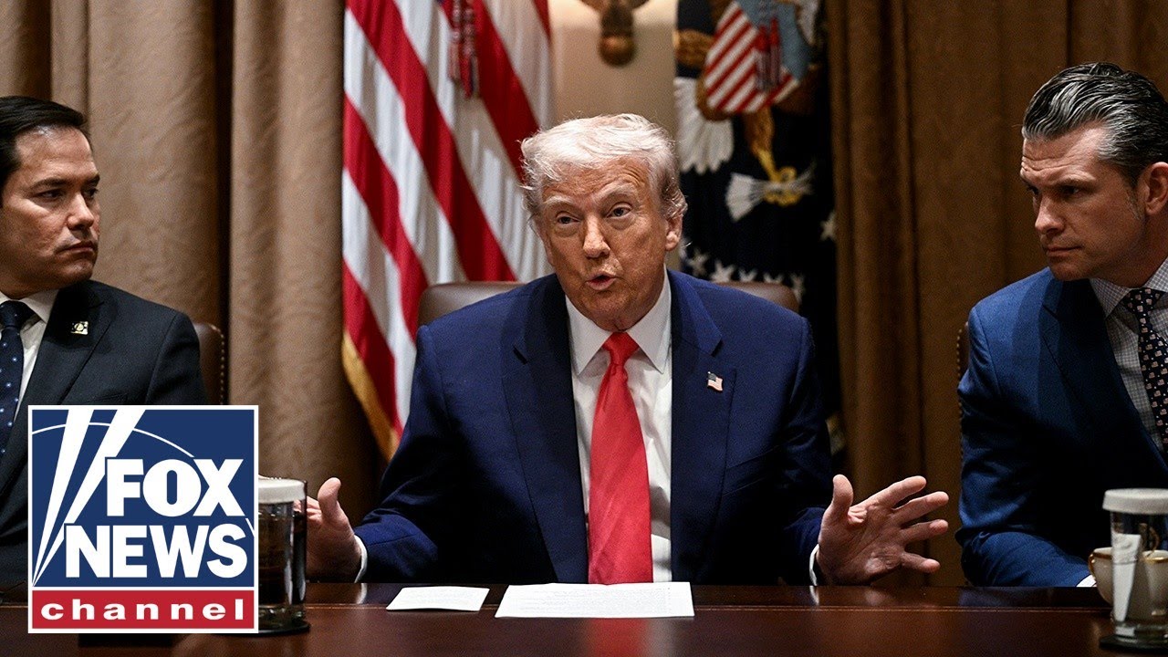 Trump talks nationwide crime crackdown at 7th Cabinet meeting