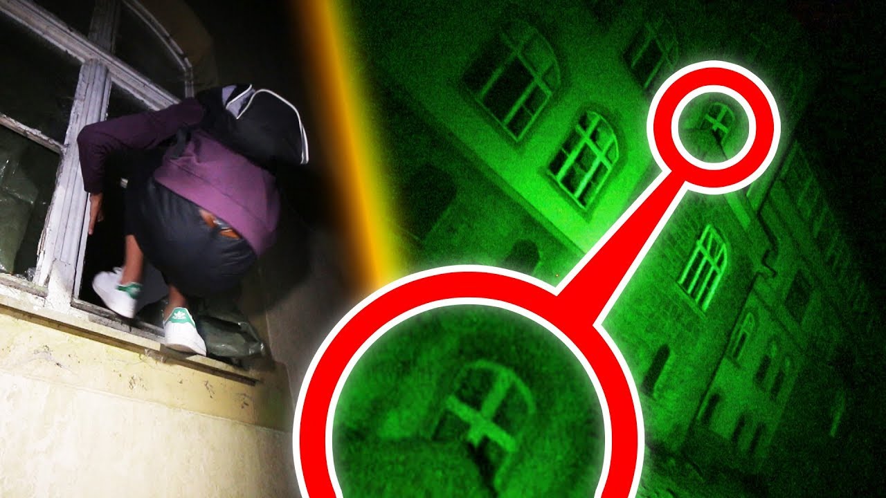 WAT ZIT DAAR?! - SNACHTS INBREKEN IN PARANORMAAL GEKKENHUIS in de bergen