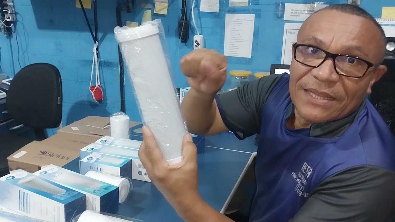VEJA DIFERENÇAS ENTRE FILTRO DE CARVÃO ATIVADO E MICRA(POLIPROPILENO).