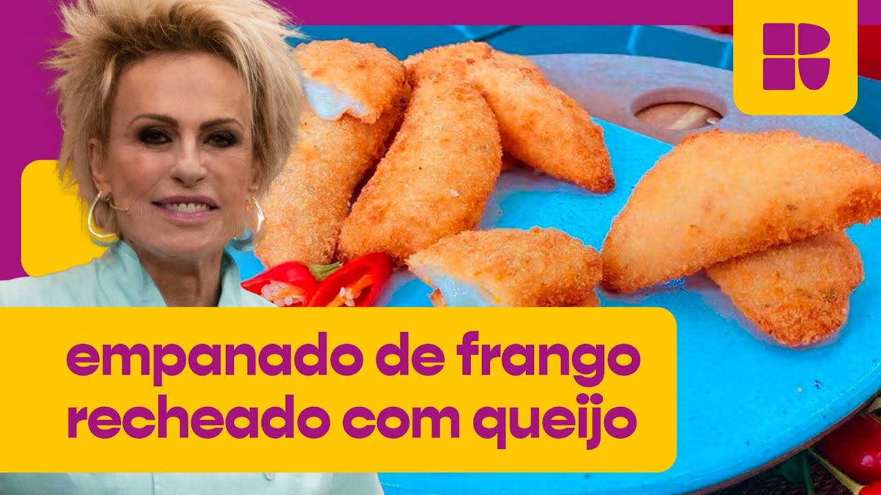 Empanado de FRANGO RECHEADO com queijo 🧀 | Ana Maria Braga | Mais Você
