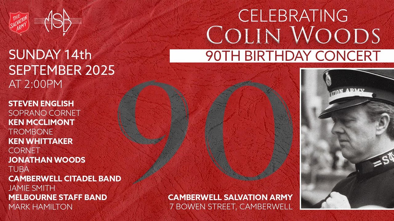 Celebrating Colin Woods - 90th Birthday Concert