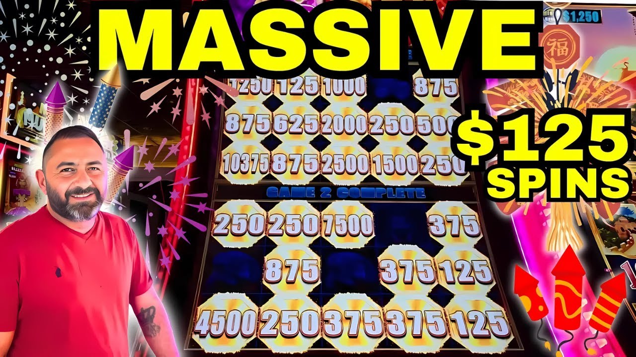 OMG! 💸 $125 SPINS on BAO ZHAO FU FIRECRACKER WHEEL HIT HUGE JACKPOT! 🔥🎰