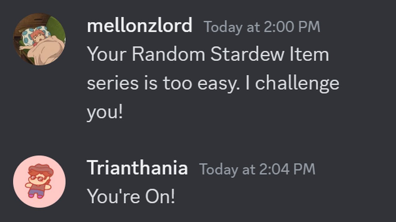 This Stardew Streamer Challenged my own Speedrun series...