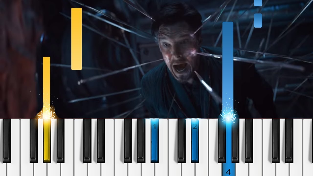 Marvel's Avengers: Infinity War - Official Trailer 2 - Piano Tutorial