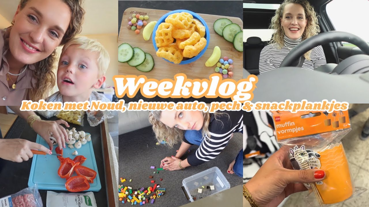 NIEUWE AUTO, IK MIS M'N HUIS, SAMEN KOKEN, TANDARTS, HALLOWEEN HEMA | Weekvlog | Zeg maar Fem