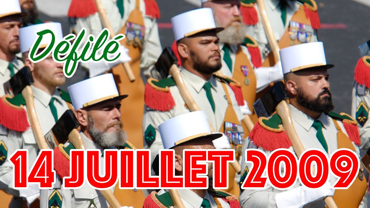 Défilé 14 juillet 2009 Remasterisé