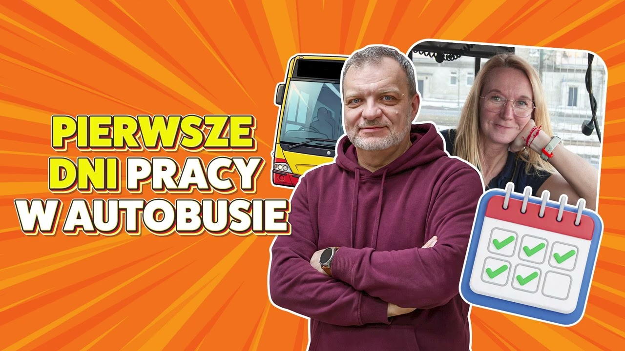 Pierwsze dni pracy w autobusie | Za kółkiem giganta, radiowiec kierowcą autobusu