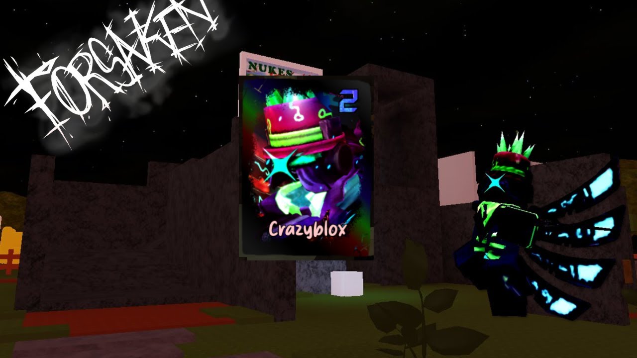 roblox forsaken collab 1x1x1x1 skin gameplay