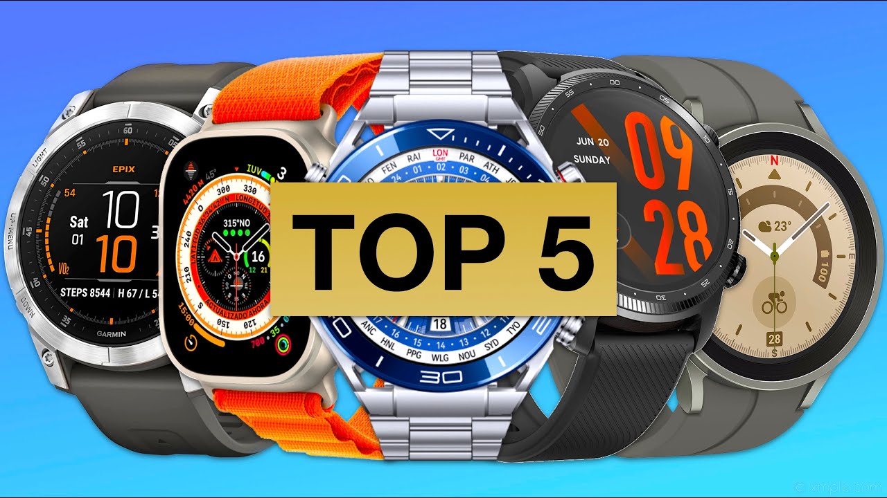 LOS 5 MEJORES SMARTWATCH DE 2023