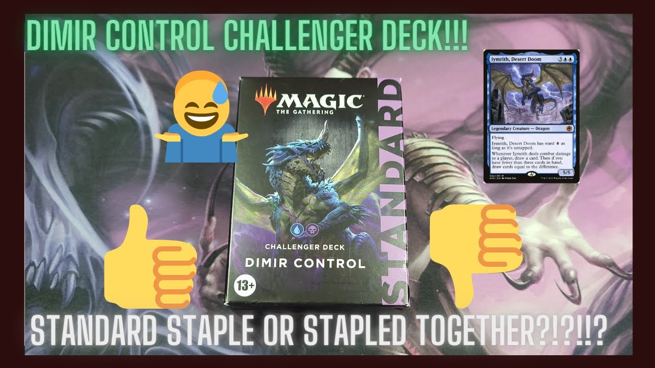 Dimir Control 2022 Challenger Standard Deck | Standard Staple or Stapled Together?!?!?