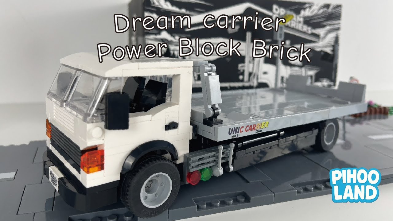 Dream Carriers Truck Build | Happy Build PowerBlock PB8836 Brick Assembly