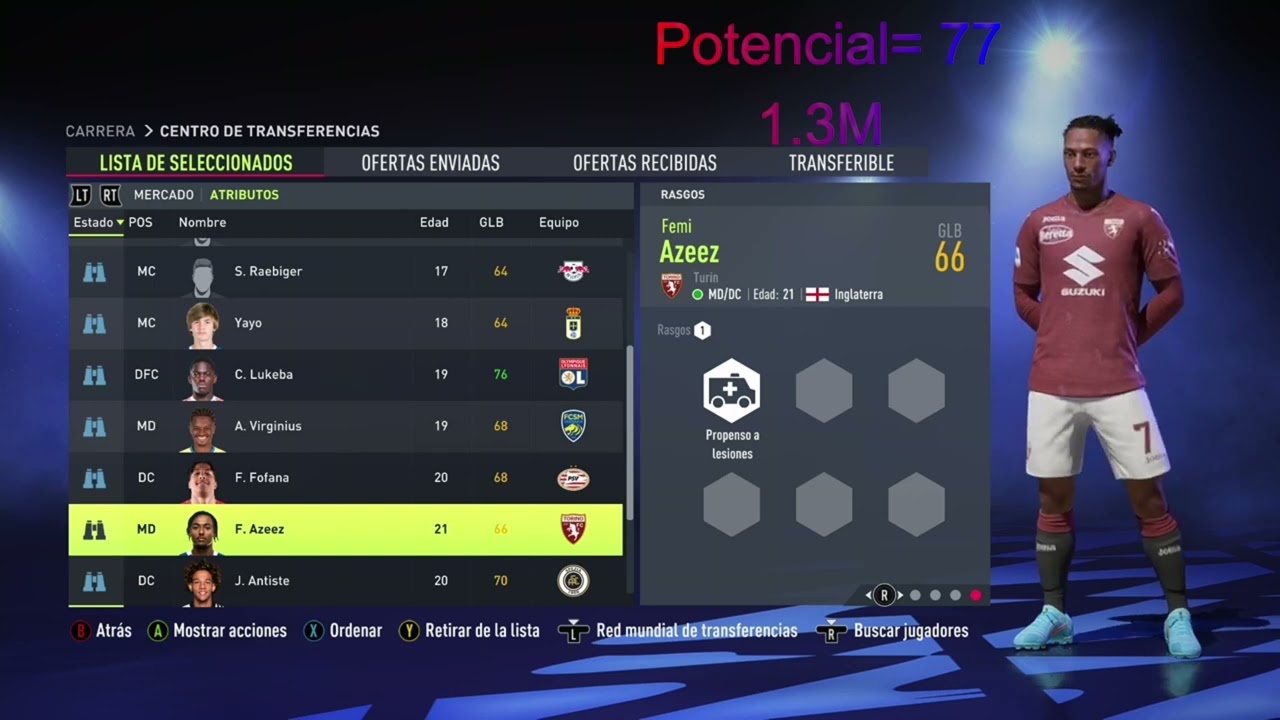JOYAS OCULTAS FIFA 22 MODO CARRERA