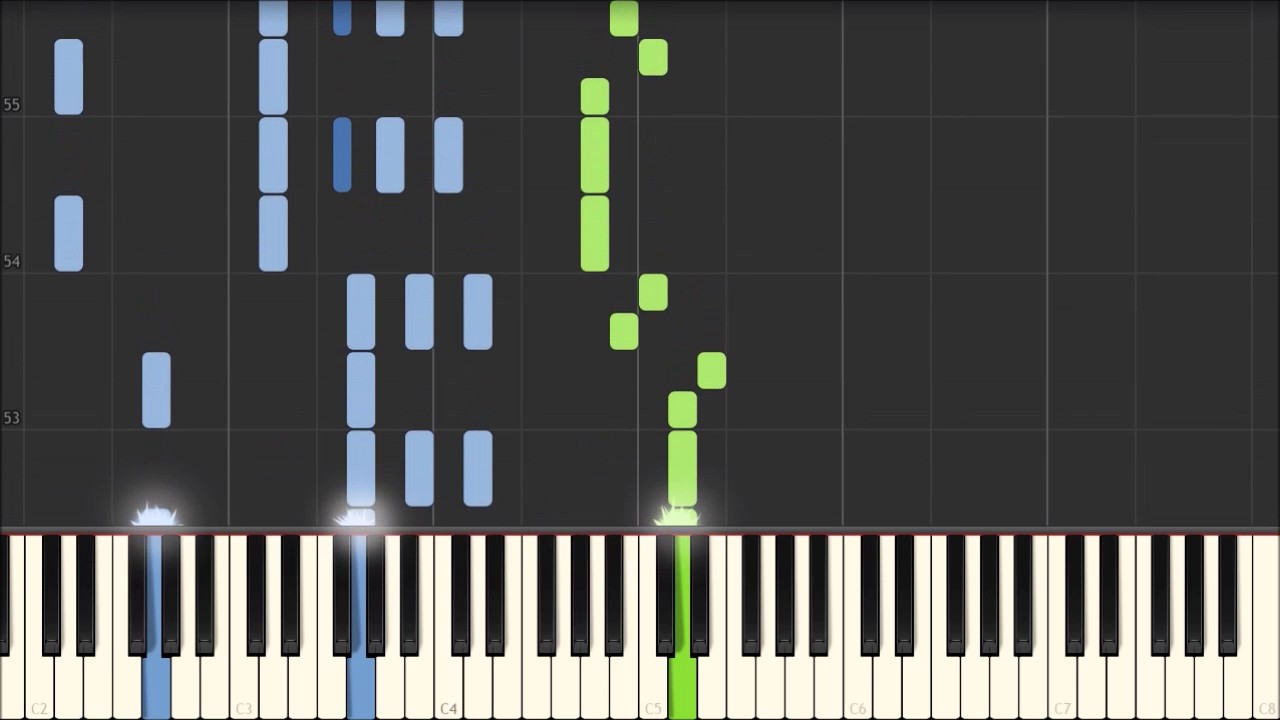 Can Can - Jacques Offenbach [Piano Tutorial] (Synthesia)