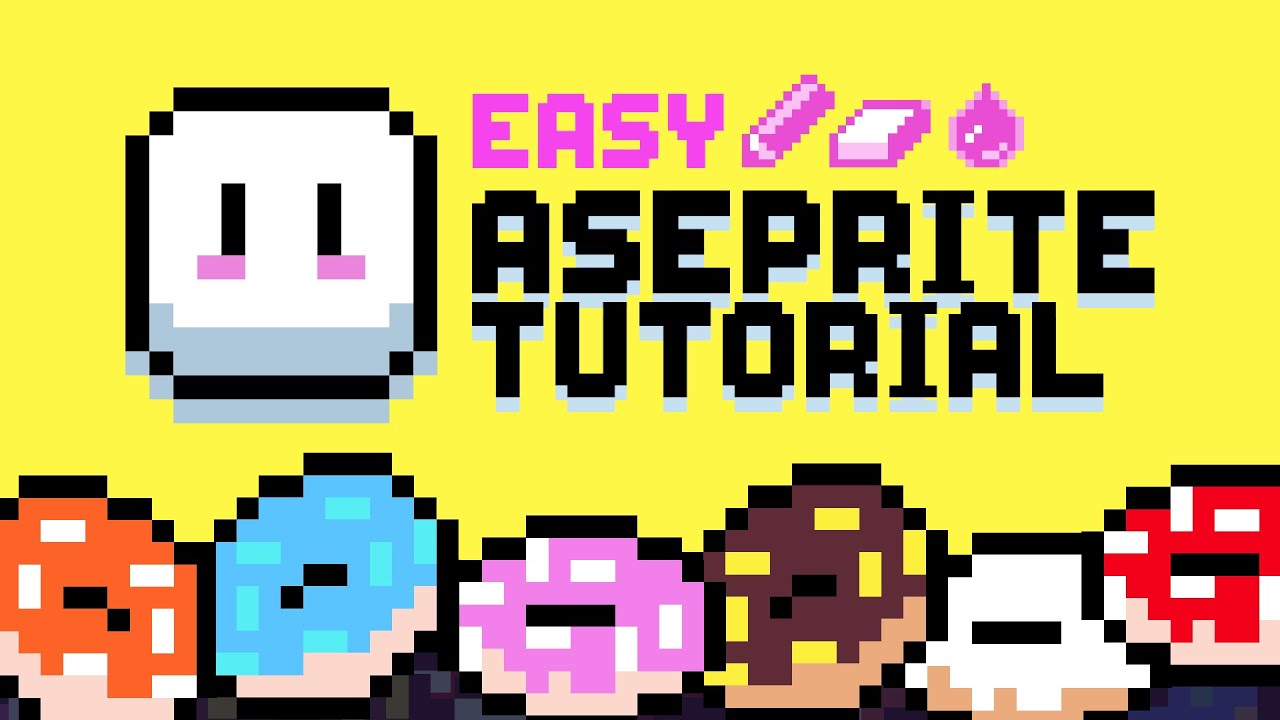 Учебник Aseprite для начинающих (пиксельная графика)