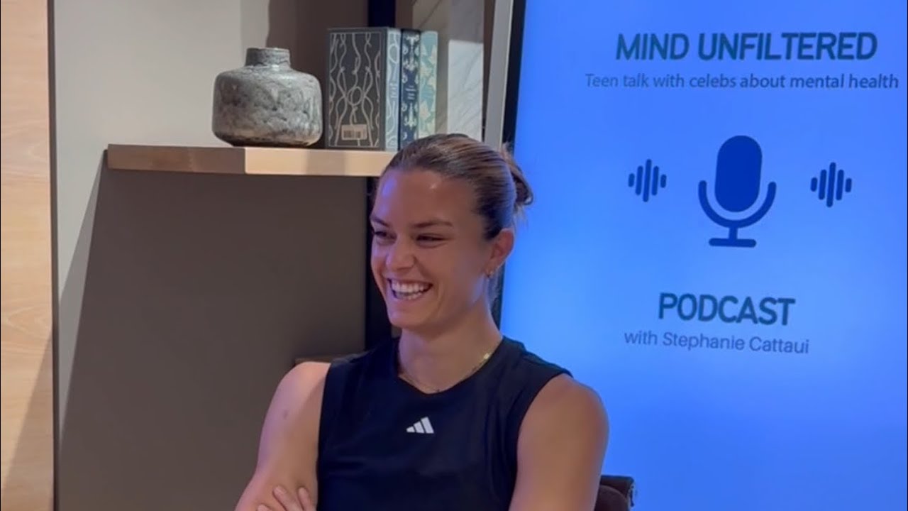 Maria Sakkari Vidcast with Stephanie Cattaui 