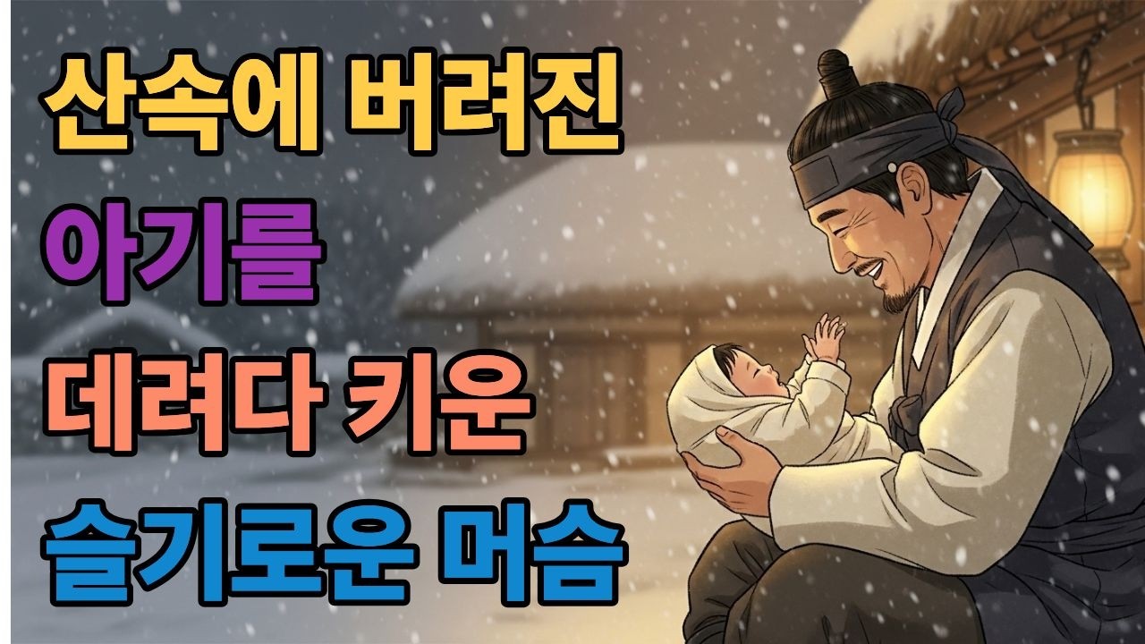 산속에 버려진 아기를 데려다 키운 슬기로운 머슴  야담ㅣ민담ㅣ설화ㅣ야사ㅣ조선야담ㅣ옛날이야기ㅣ오디오북ㅣ권성징악