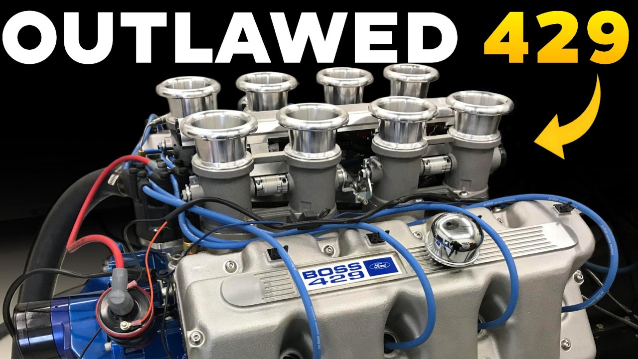 Шокирующая правда о запрещенном двигателе Ford BOSS 429!
