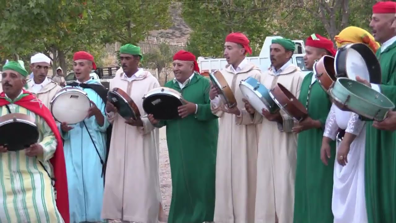 ahidous am9rane ... احيدوس رائع لجمعية أثيال و جمعية إخف نوامان