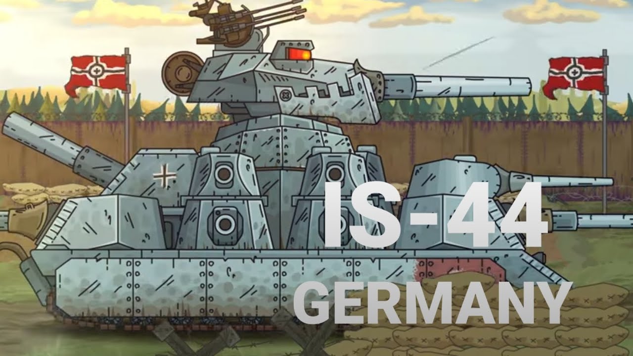 Super tank Rumble.make IS-44 GERMANY from gerand.