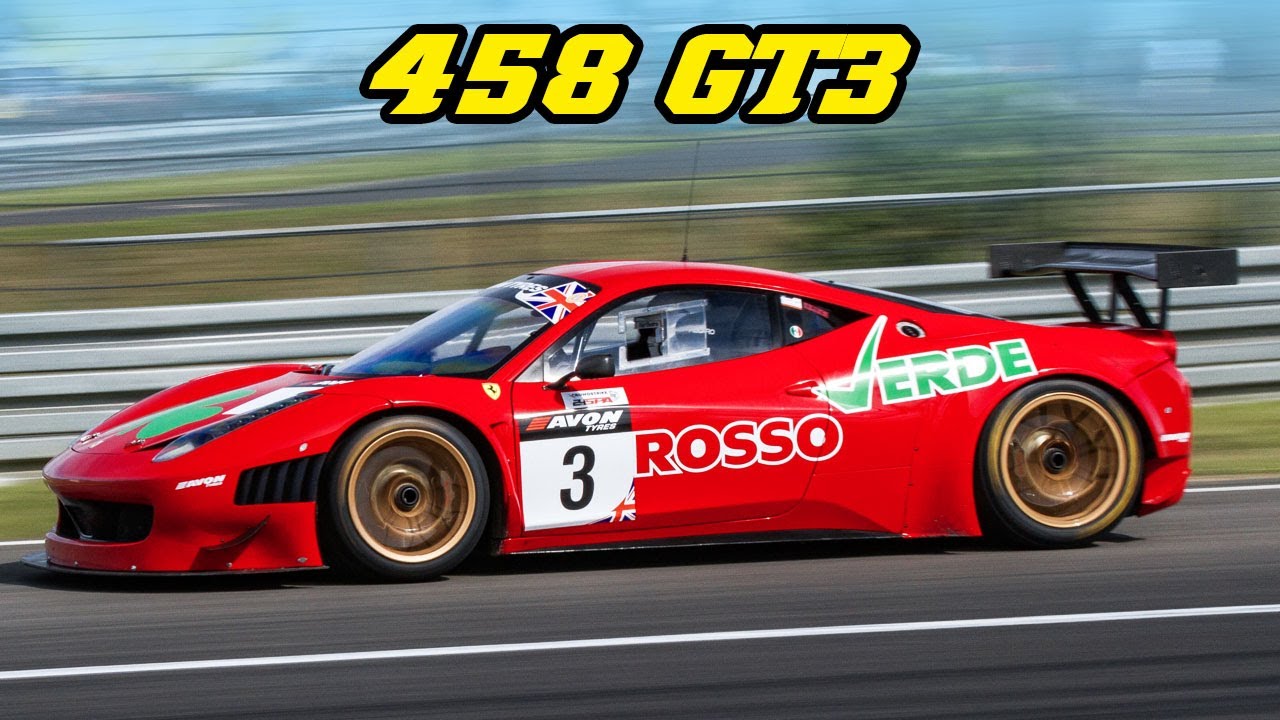 Ferrari 458 GT3 | LOUD DOWNSHIFTS & FLYBYS | 2023-2024 Nürburgring