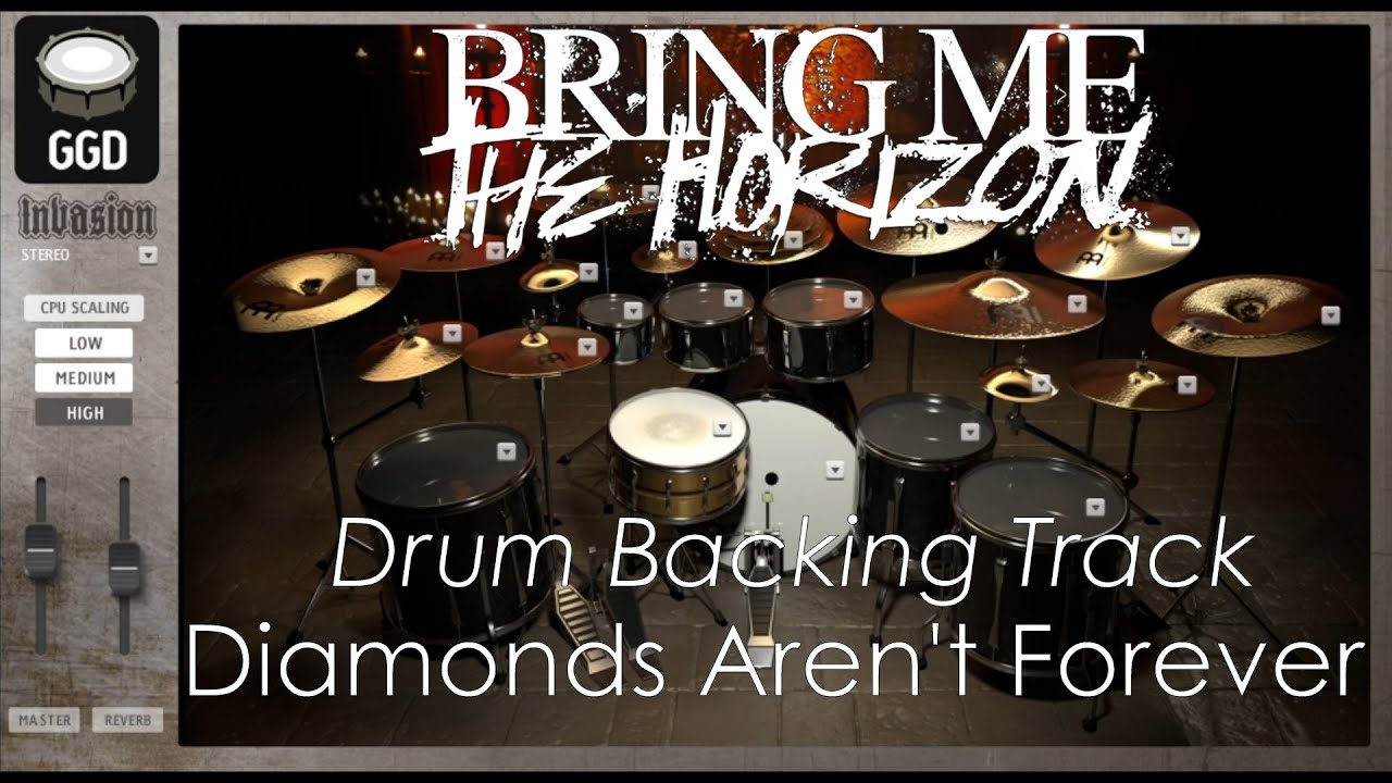 Bring Me The Horizon - Diamonds Aren't Forever (Drum Backing Track) Drums Only MIDI