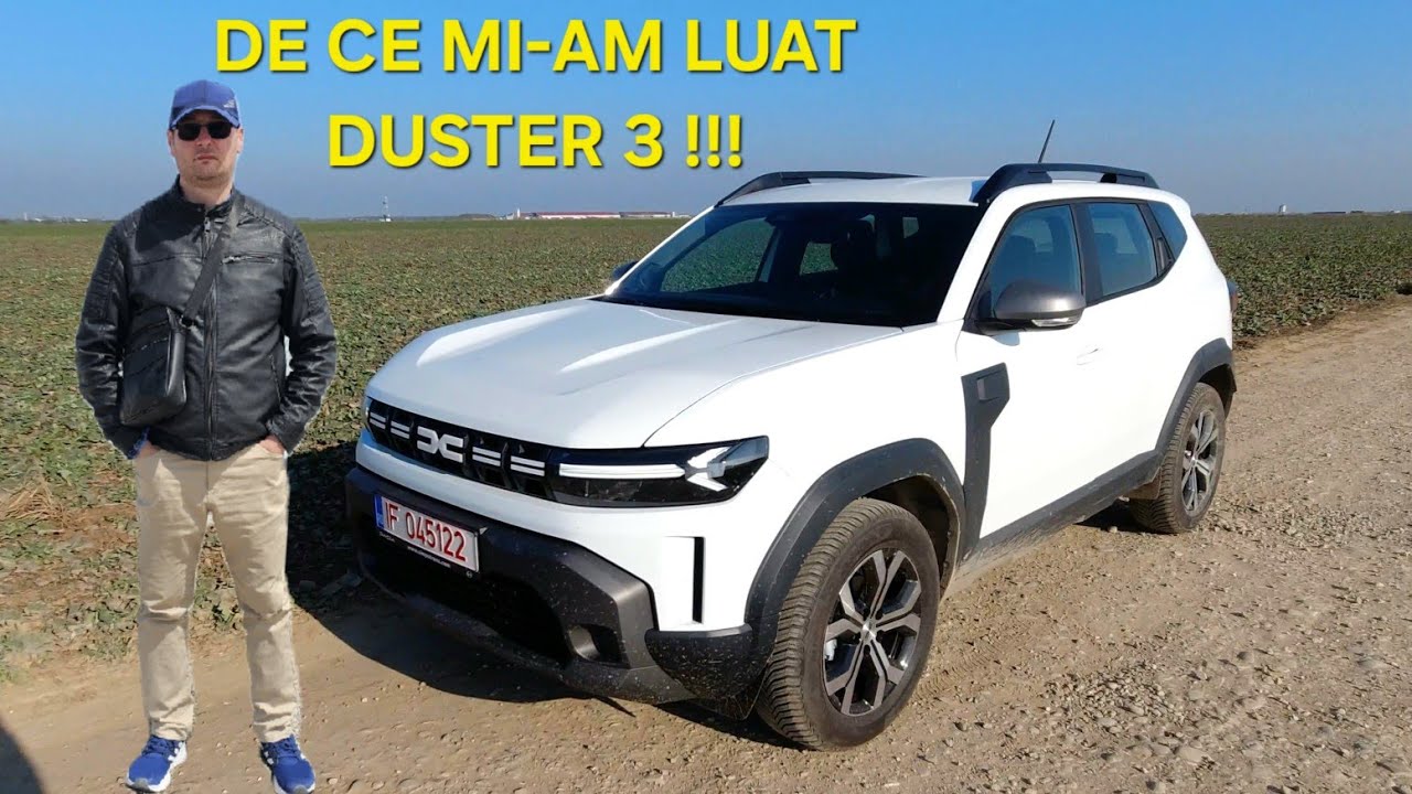 DACIA DUSTER 3,PRIMELE SENZATII,1.2 TCE MILDHIBRYD,130 CAI.DE CE AM OPTAT PENTRU VERSIUNEA 4X2.