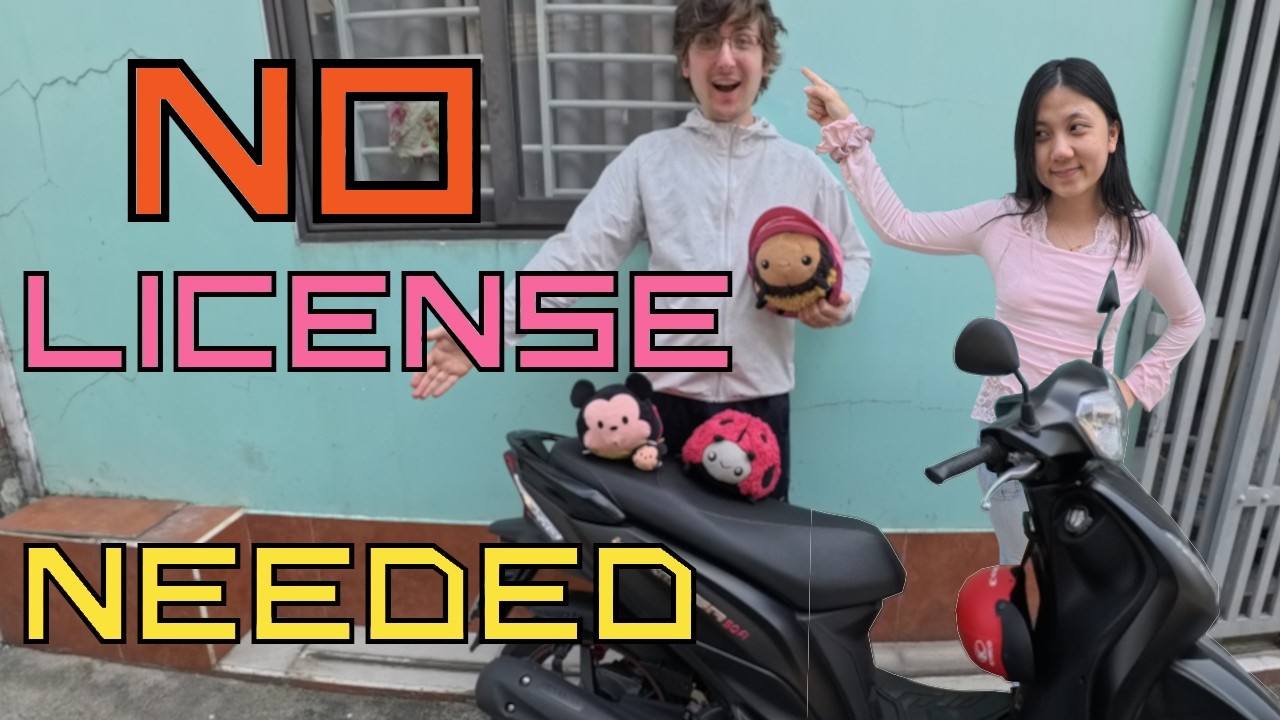Driving a scooter without a license in Vietnam?