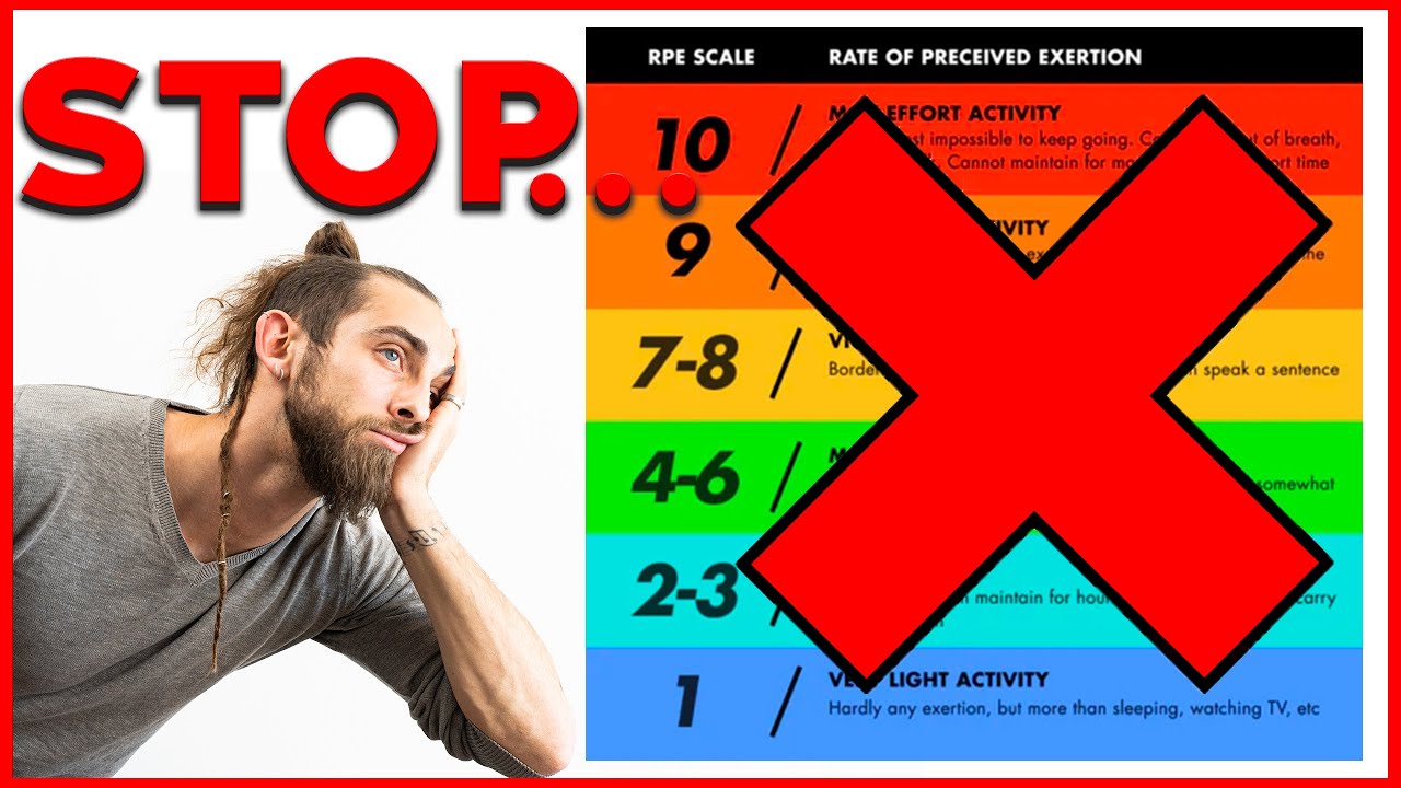 Arrêtez avec le RPE à l’entraînement !! Vous faites n’importe quoi !!! (auto-évaluation subjective)