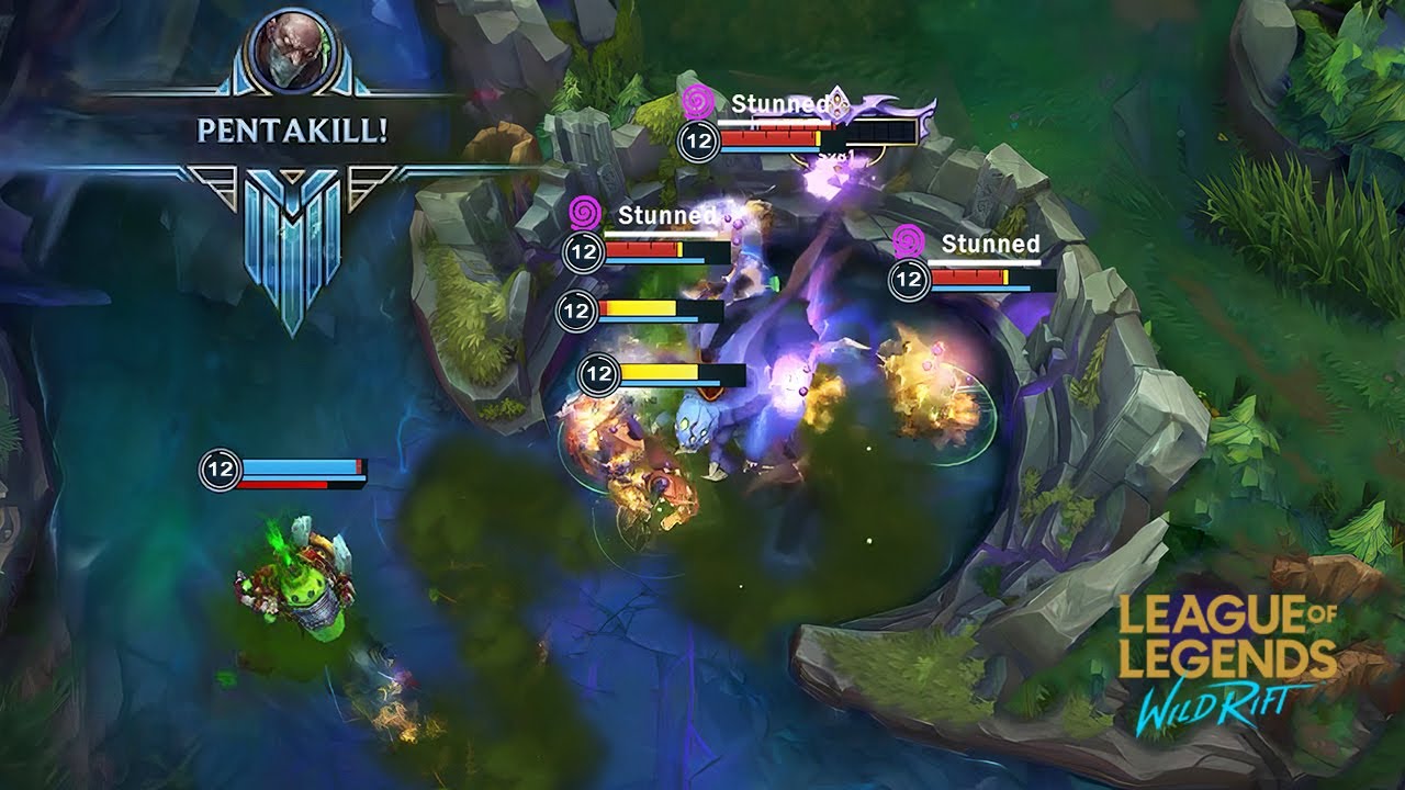 EVERY Worlds PENTAKILL | LoL Wild Rift Montage