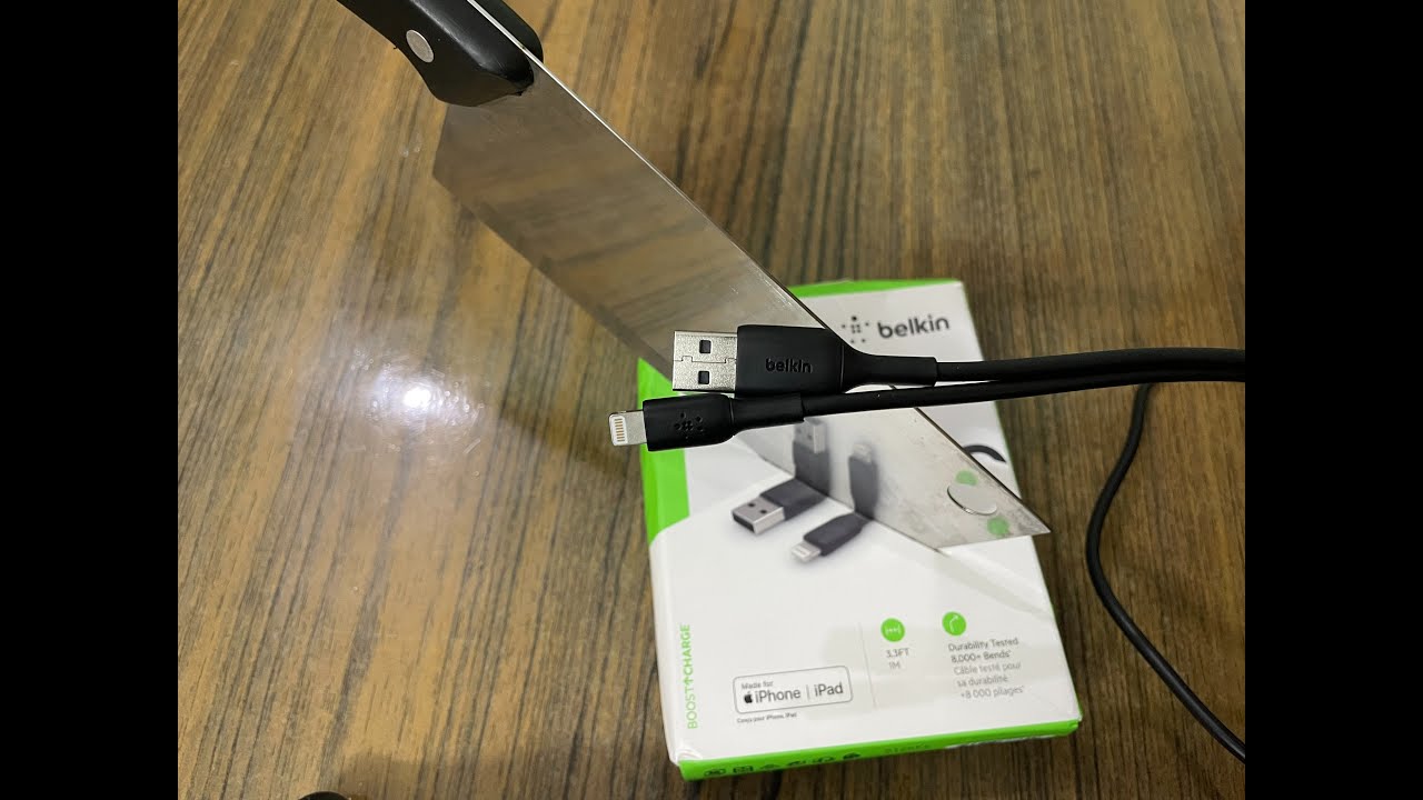 Most affordable MFI certified BELKIN USB-A to Lightning cable unboxing
