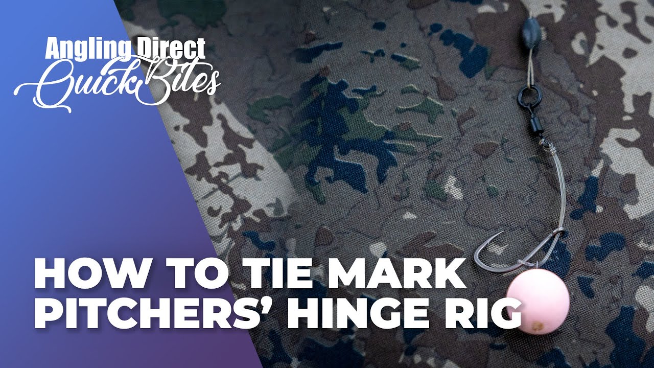 Hoe knoop je Mark Pitchers' Hinge Rig - Quickbite voor karpervissen