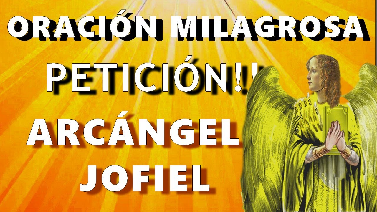 💛 ORACIÓN MILAGROSA ARCÁNGEL JOFIEL🌟Rayo Dorado 💛Metafisica YO SOY🌟