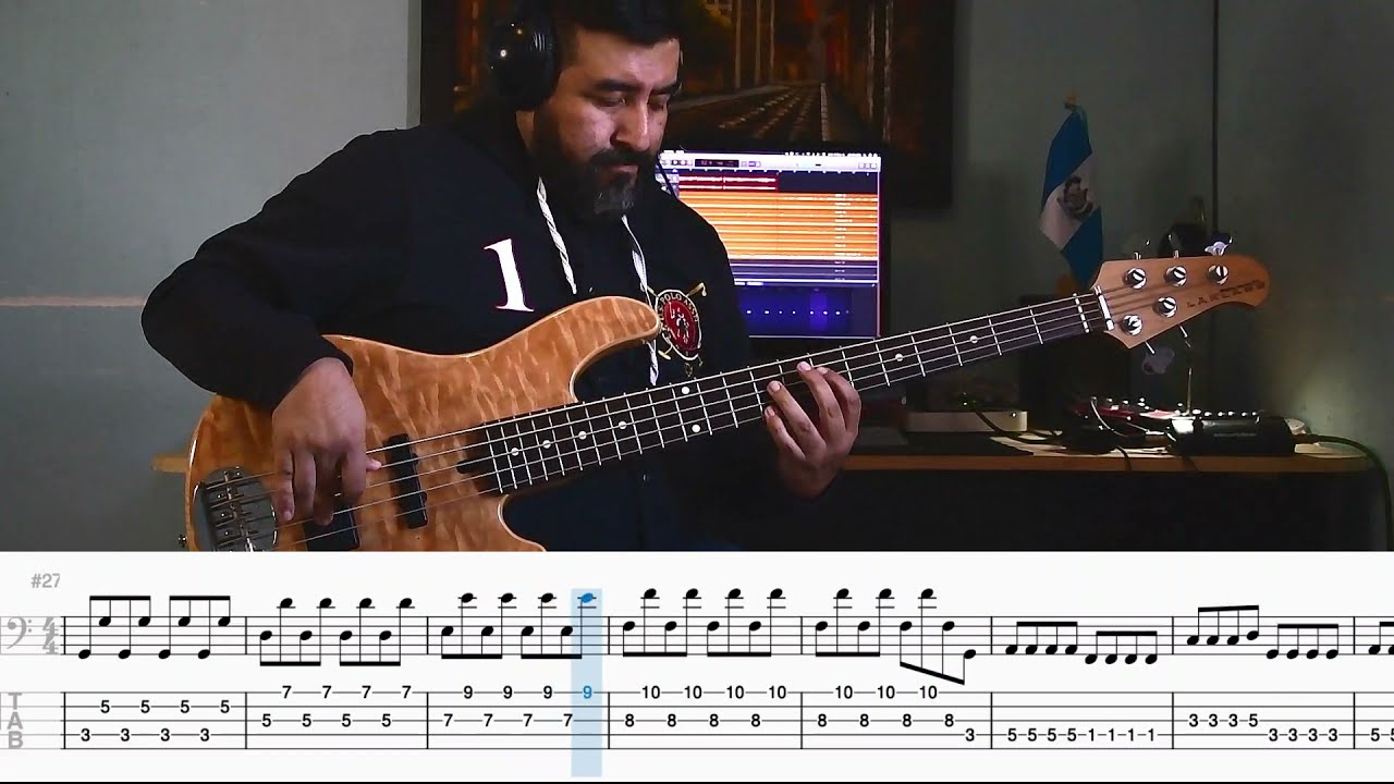 No Callaré - Miel San Marcos - Cover de Bajo - Partitura/Tablatura