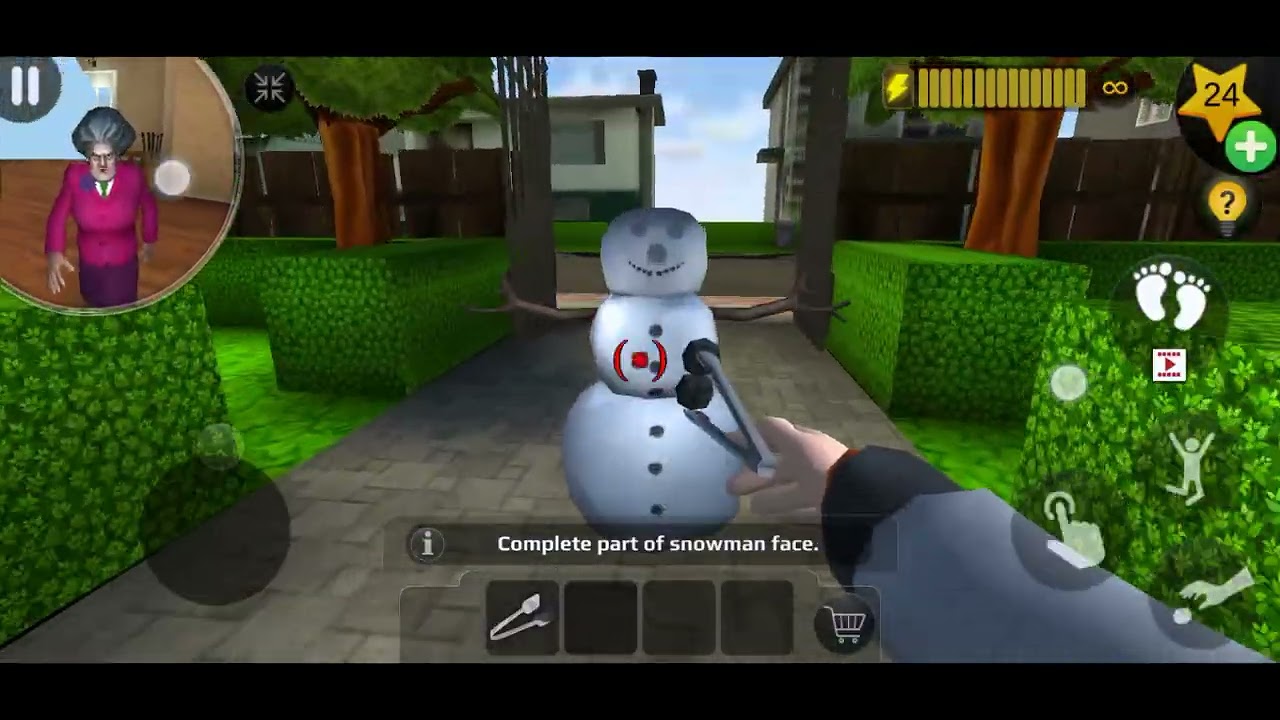Scary teacher 3d Christmas chapter play full gameplay 