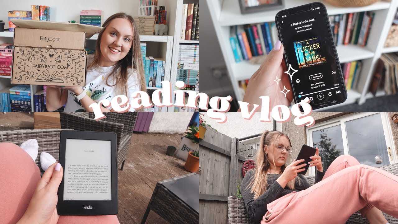 weekly reading vlog | reading thrillers for a week and fairyloot unboxings 🧚🏼‍♀️🔪