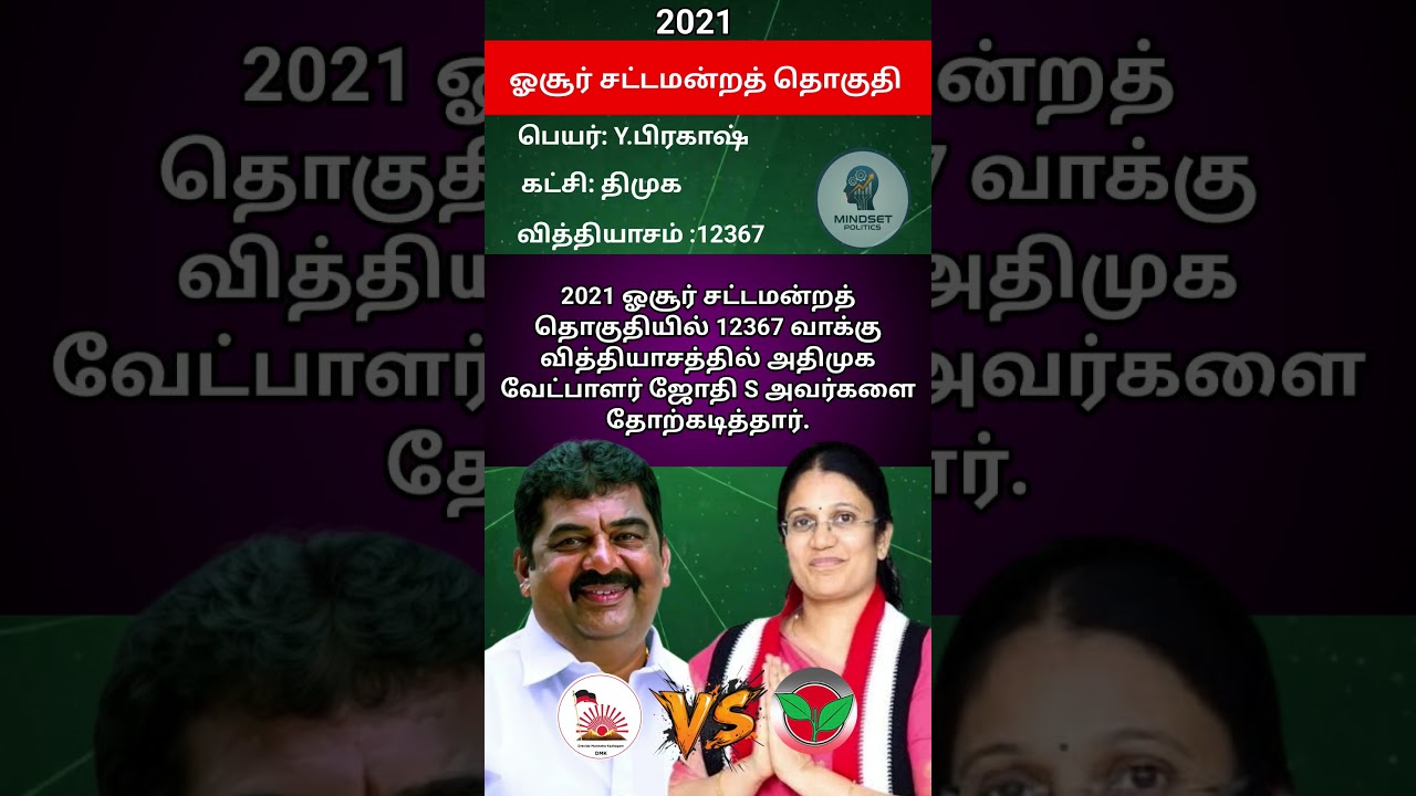 Hosur assembly constituency 2021 #assemblyelection2021 #shorts #2021 #electionnews