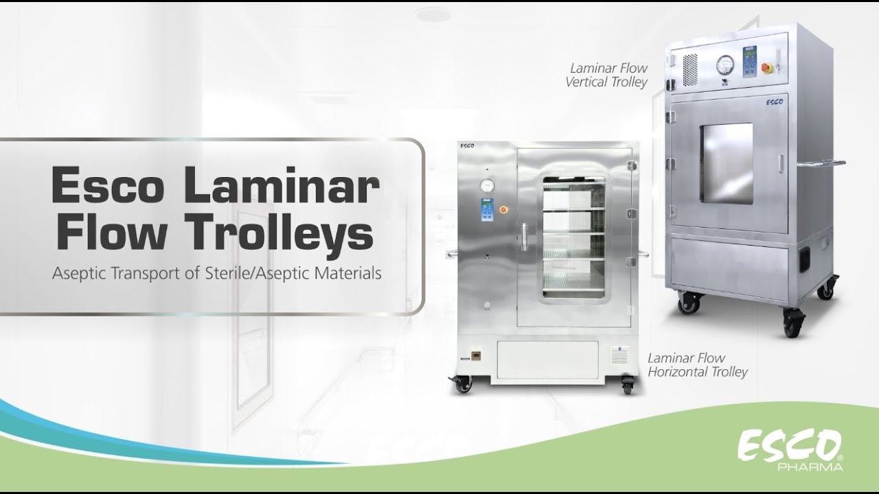 Esco Laminar Flow Trolleys (LFHT/LFVT) | Quick Features | Esco Pharma