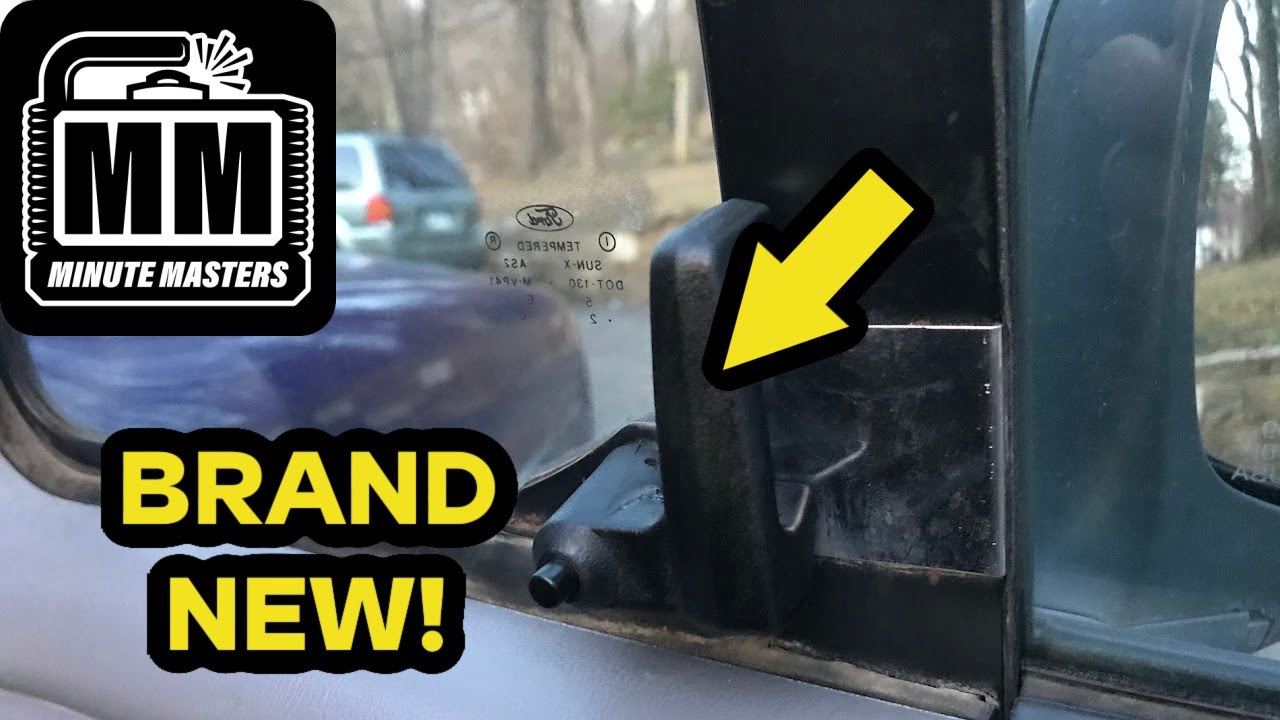 Do This to Make Window Latches Look Cool | 1995 Ford F150