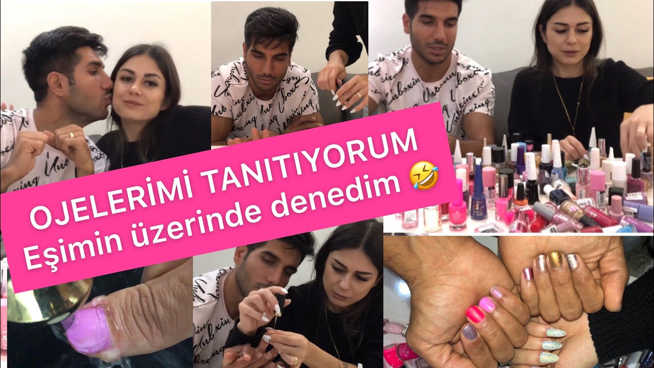 OJELERİMİ EŞİMİN ÜZERİNDE DENİYORUM 😂