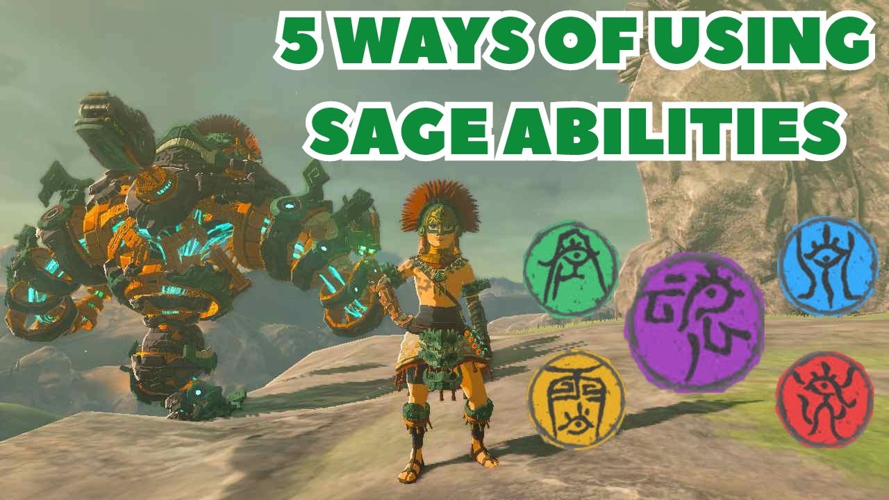 5 Best Ways of using SAGE ABILITIES | Tears of the Kingdom