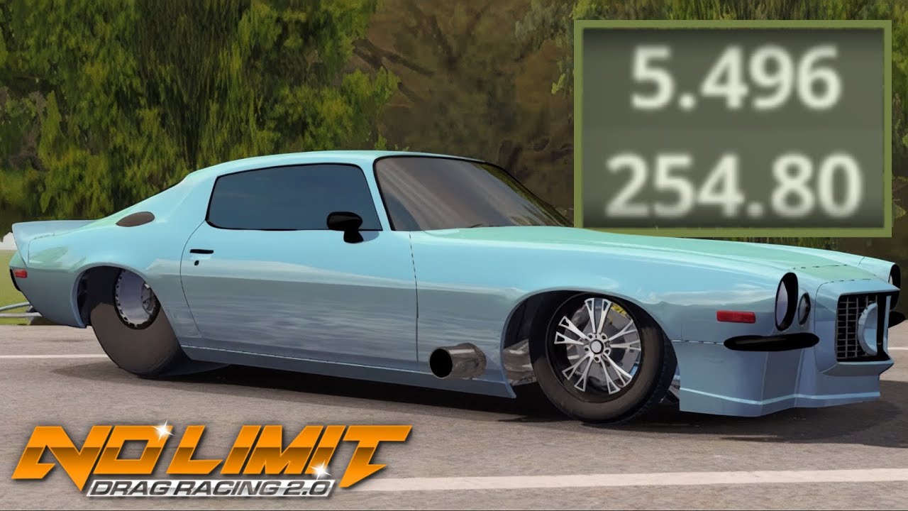 5.4 Split Bumper Camaro Tune - No Limit Drag Racing 2