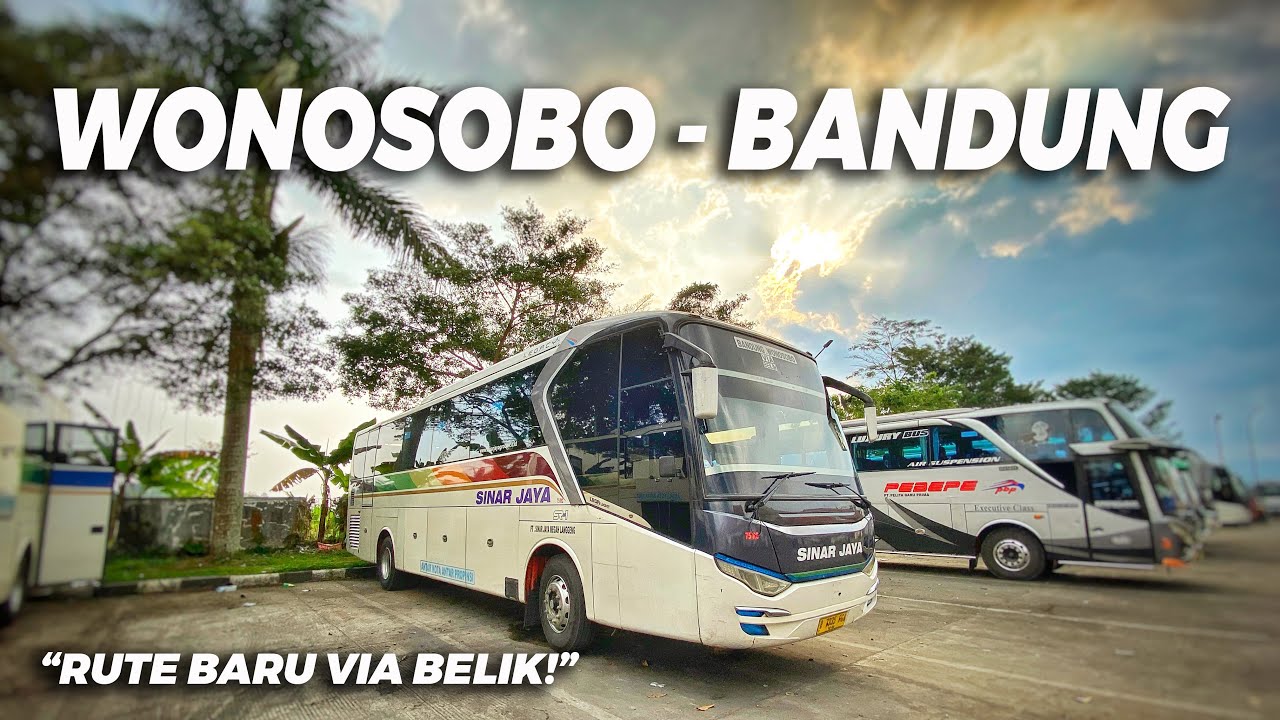 Ada Yang Baru! SINAR JAYA Wonosobo - Bandung Buka Rute via Utara, Penasaran nih Lewat Mana Aja #1