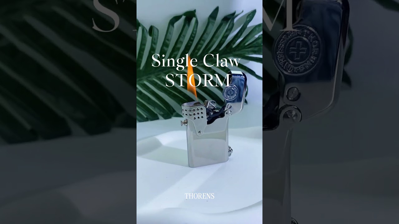 Swiss Craftsmanship &ndash; Thorens Single Claw Kerosene Lighter