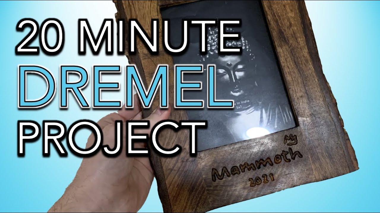 20 Minute Dremel Gift Idea ANYONE Can Do