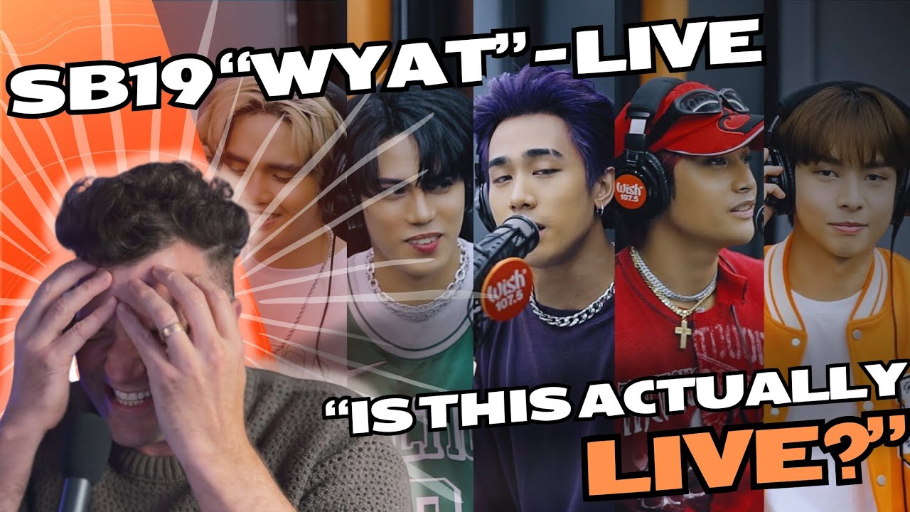 Former Boyband Member reacts to SB19 - WYAT (live)