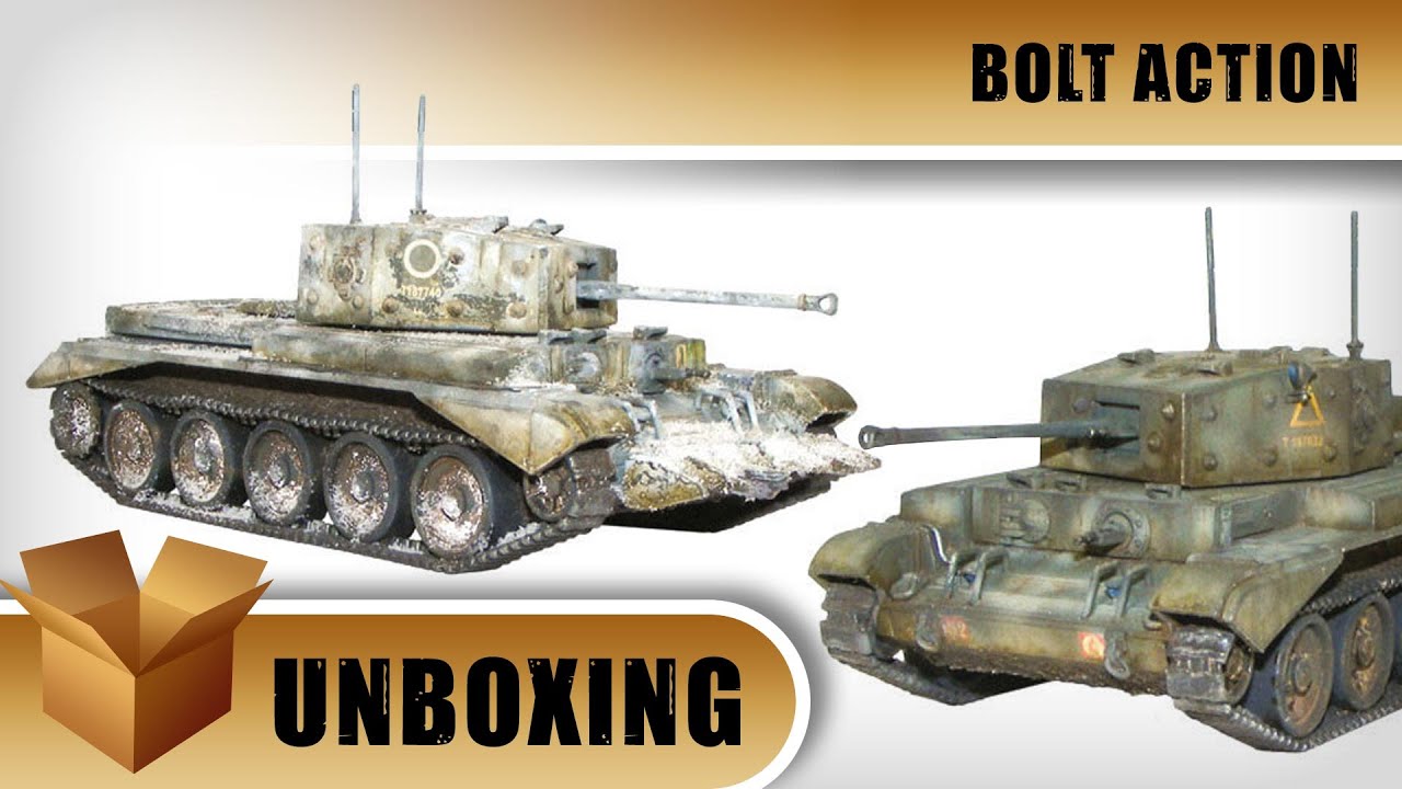 Unboxing Tank Platoons Of Bolt Action   Part 3 The British Cromwell